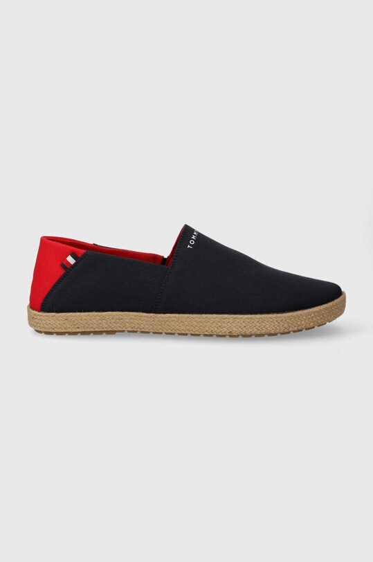 Tommy Hilfiger espadryle ESPADRILLE CORE TEXTILE granatowy FM0FM04981