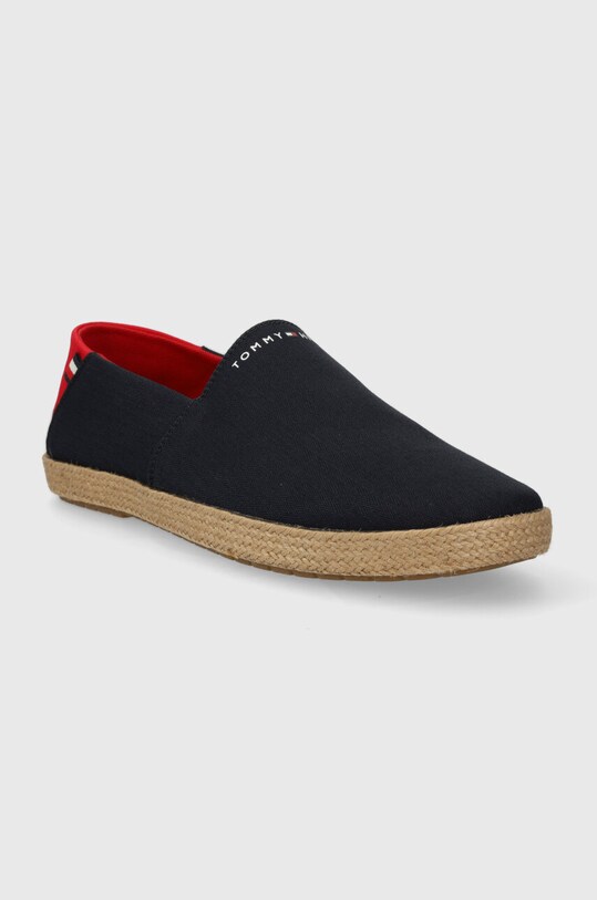 Tommy Hilfiger espadryle ESPADRILLE CORE TEXTILE FM0FM04981 granatowy SS24