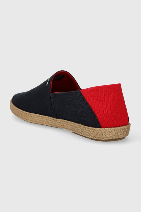 Obuwie Tommy Hilfiger espadryle ESPADRILLE CORE TEXTILE FM0FM04981 granatowy