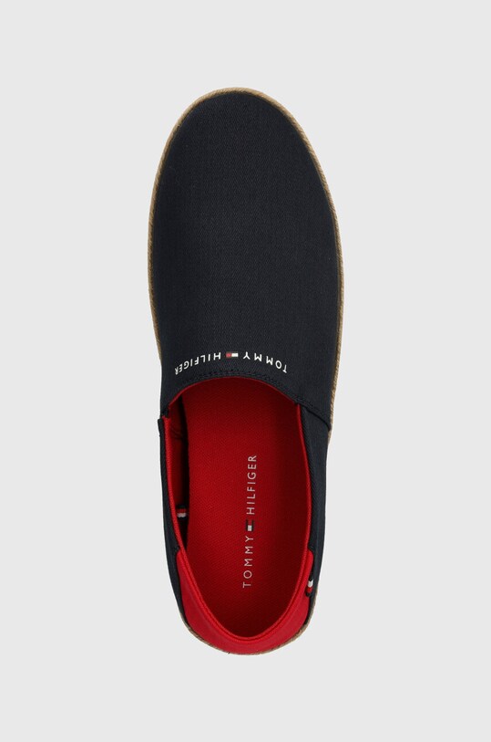 Tommy Hilfiger espadryle ESPADRILLE CORE TEXTILE granatowy FM0FM04981