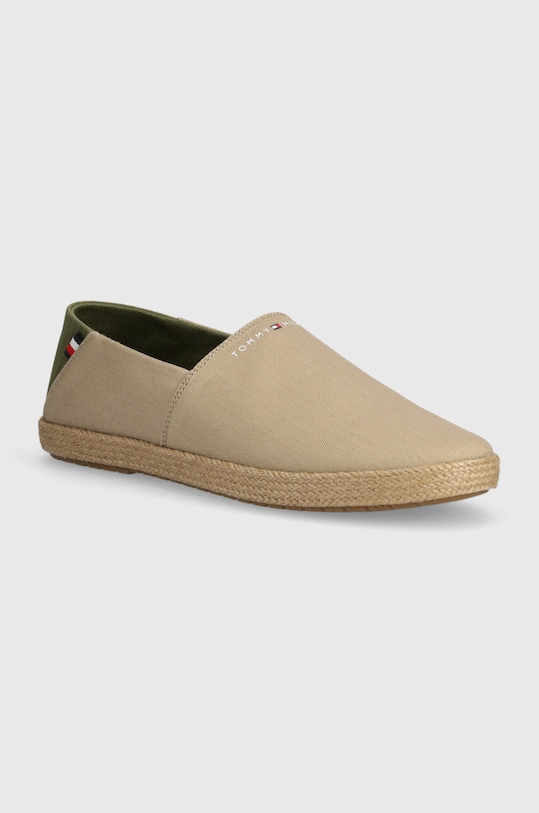 Tommy Hilfiger espadrilles ESPADRILLE CORE TEXTILE bézs FM0FM04981