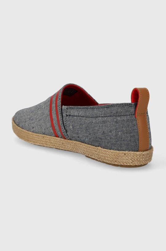 Obuwie Tommy Hilfiger espadryle ESPADRILLE C CHAMBRAY FM0FM04982 granatowy