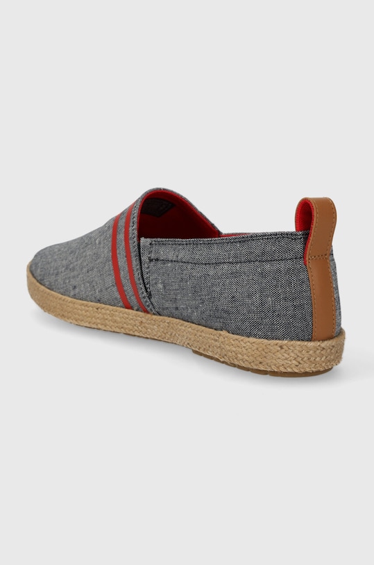 Obuwie Tommy Hilfiger espadryle ESPADRILLE C CHAMBRAY FM0FM04982 granatowy