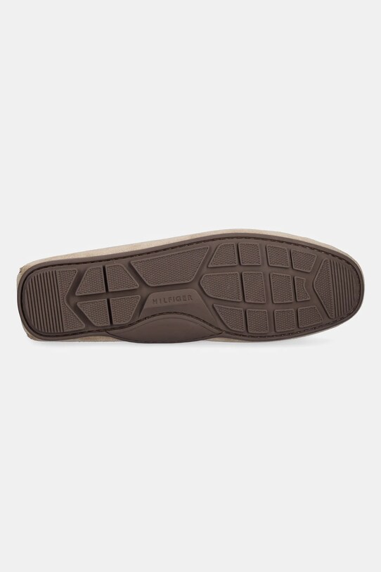 Tommy Hilfiger mokasyny zamszowe CASUAL SUEDE DRIVER FM0FM04998 beżowy