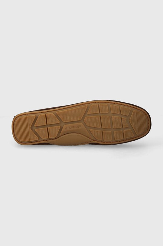 Tommy Hilfiger mokasyny zamszowe CASUAL SUEDE DRIVER FM0FM04998 brązowy