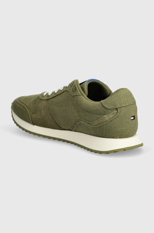 Încălțăminte Tommy Hilfiger sneakers RUNNER EVO SUMMER TEXTILE FM0FM05055 verde
