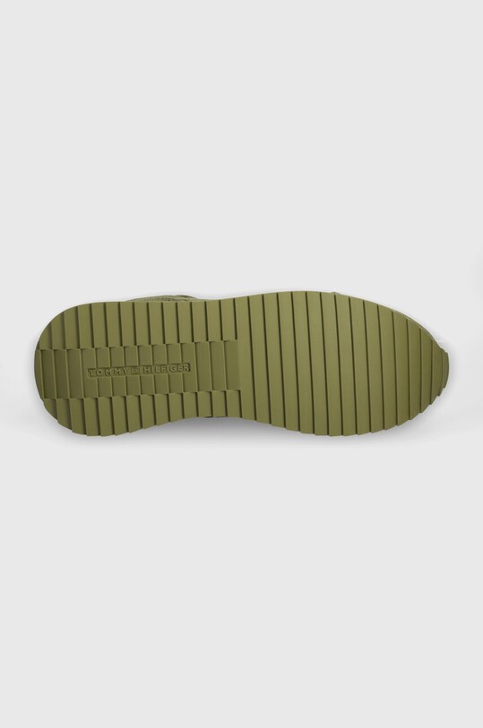 Tenisice Tommy Hilfiger RUNNER EVO SUMMER TEXTILE FM0FM05055 zelena