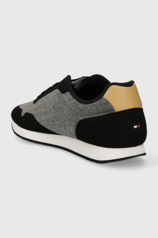 Обувки Маратонки Tommy Hilfiger LO RUNNER MIX CHAMBRAY FM0FM05070 черен