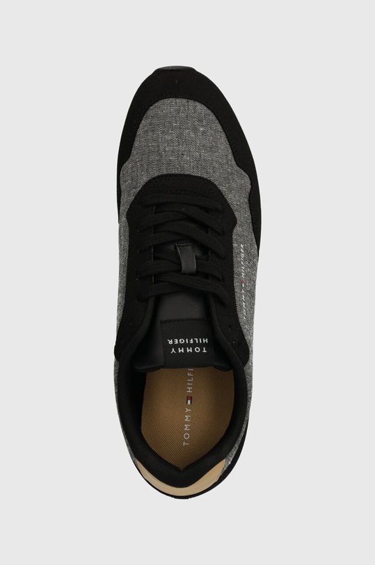 Маратонки Tommy Hilfiger LO RUNNER MIX CHAMBRAY черен FM0FM05070