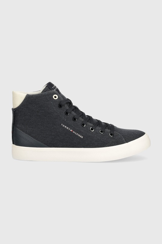 Tommy Hilfiger tenisi TH HI VULC SUMMER CVS FM0FM05076 bleumarin SS24