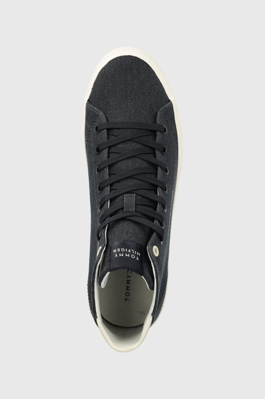 Tommy Hilfiger tenisi TH HI VULC SUMMER CVS bleumarin FM0FM05076