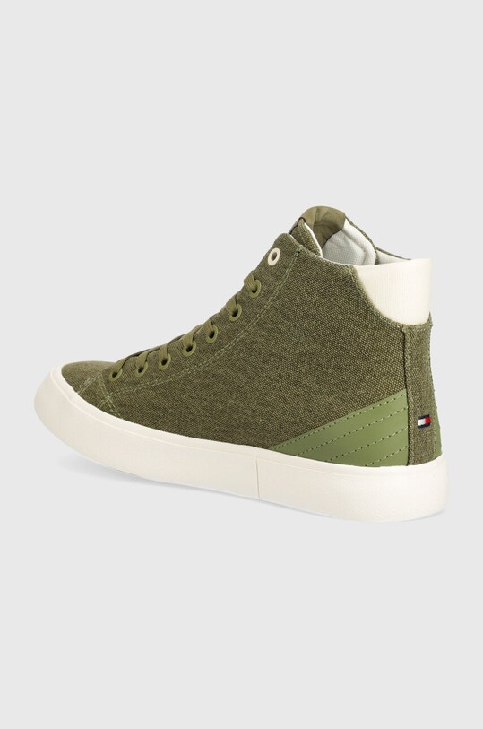 Obuv Tenisky Tommy Hilfiger TH HI VULC SUMMER CVS FM0FM05076 zelená