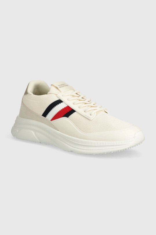 Кроссовки Tommy Hilfiger MODERN RUNNER PREMIUM KNIT синтетический бежевый FM0FM05135