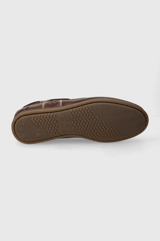 Kožené mokasíny Barbour Wake MFO0684BR73 hnědá