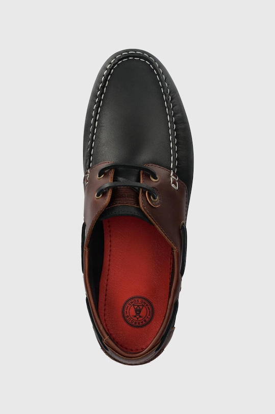 Barbour mokasyny skórzane Wake granatowy MFO0684NY71