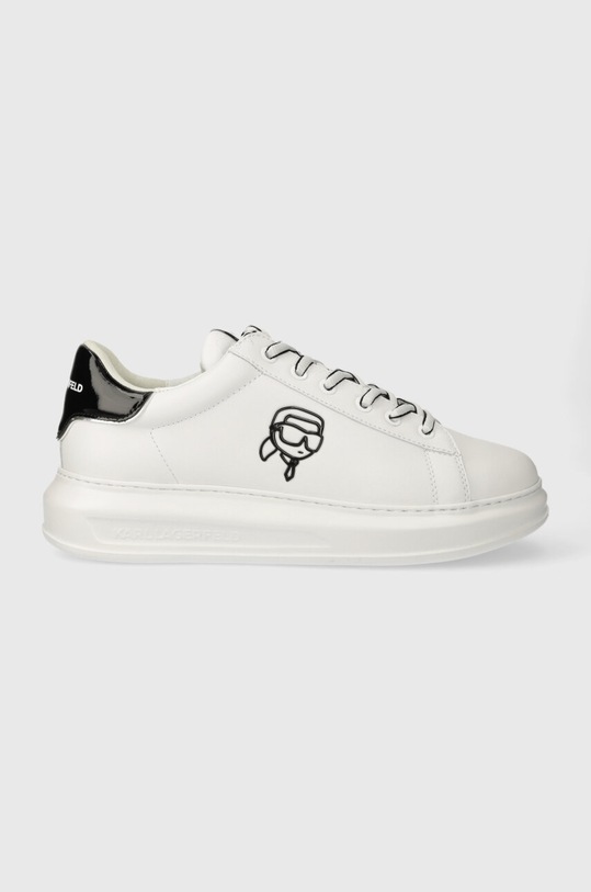 Karl Lagerfeld sneakersy skórzane KAPRI MENS Planet friendly biały KL52578.011