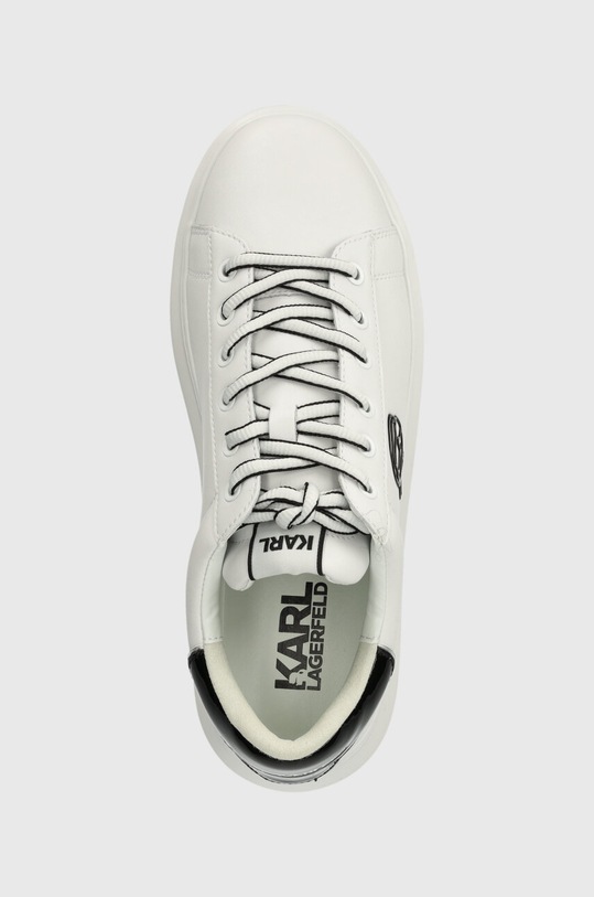 Karl Lagerfeld sneakersy skórzane KAPRI MENS biały KL52578.011
