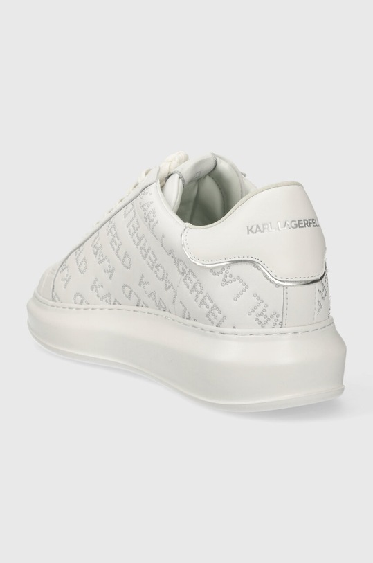 Obuwie Karl Lagerfeld sneakersy skórzane KAPRI MENS KL52571.01S biały