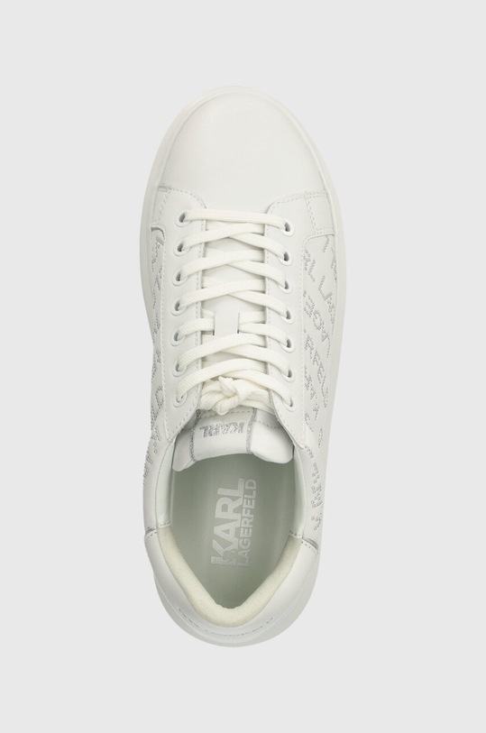 Karl Lagerfeld sneakersy skórzane KAPRI MENS biały KL52571.01S