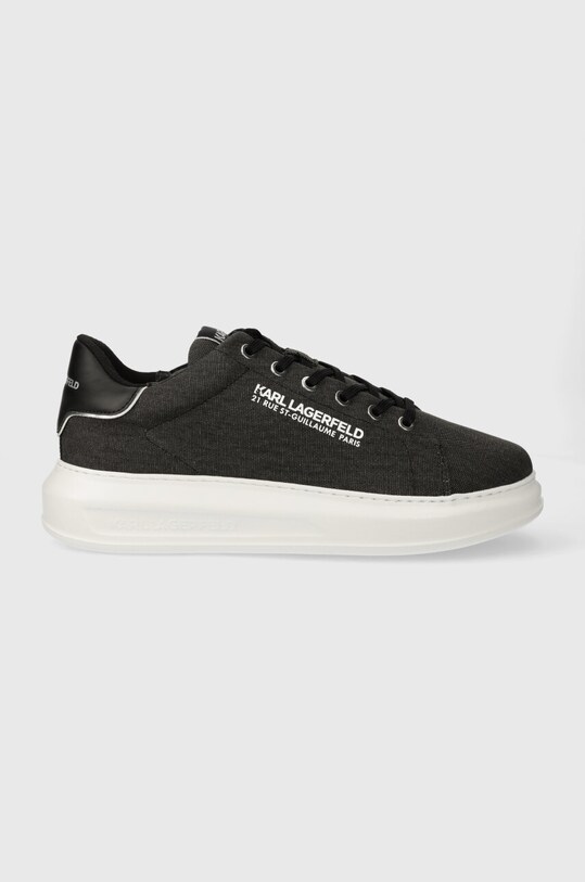 Кроссовки Karl Lagerfeld KAPRI MENS кожа чёрный KL52519.900