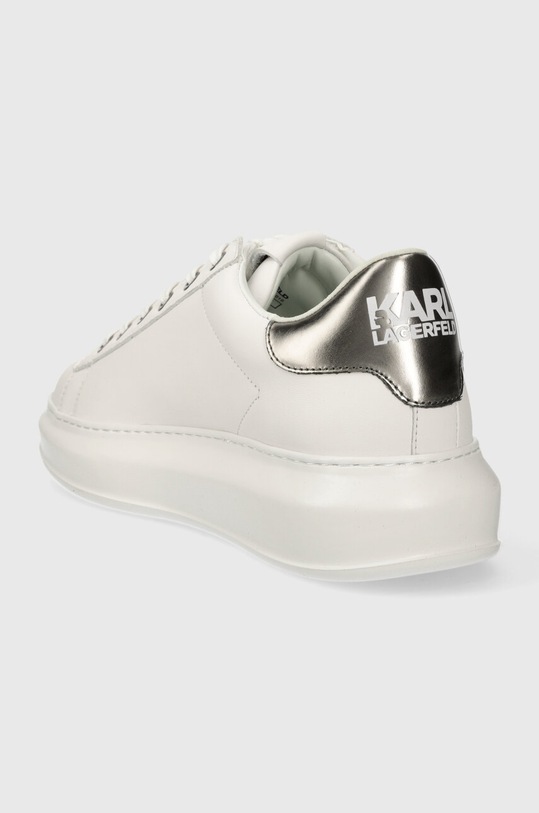Obuv Kožené tenisky Karl Lagerfeld KAPRI MENS KL52538.01S biela
