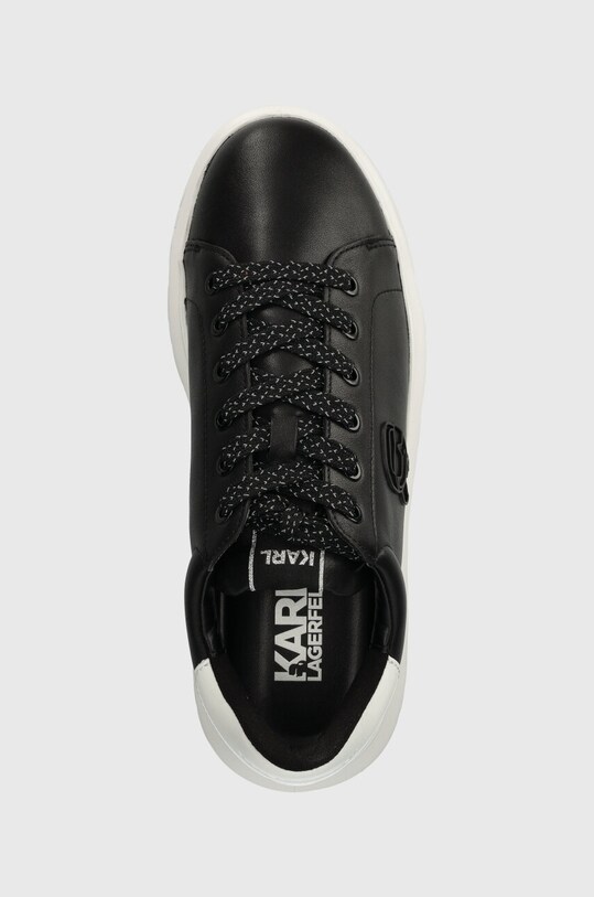 Шкіряні кросівки Karl Lagerfeld KAPRI KITE чорний KL54530.000