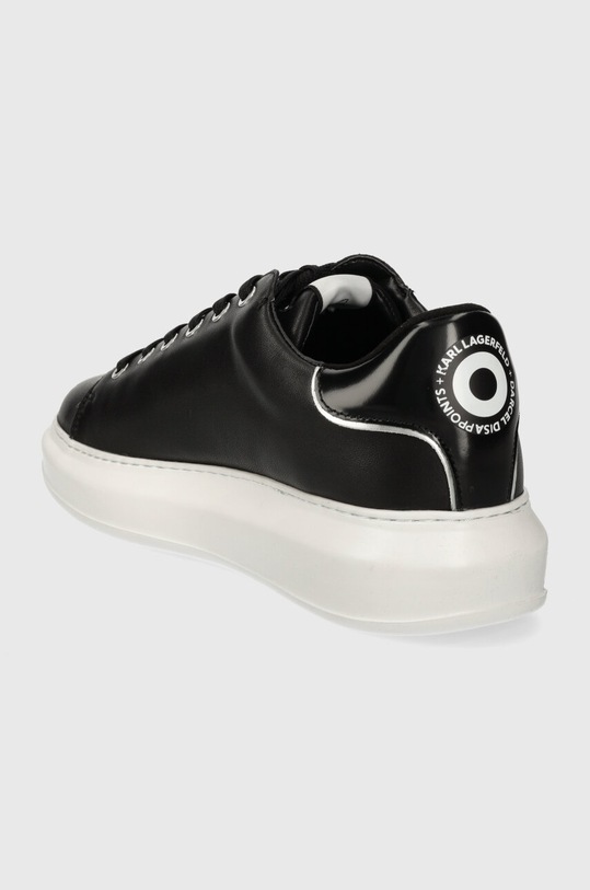 Obuwie Karl Lagerfeld sneakersy skórzane KAPRI MENS KL x DOUR DARCEL KL95591.000 czarny