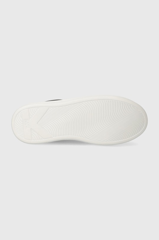 Karl Lagerfeld sneakersy skórzane KAPRI MENS KL x DOUR DARCEL KL95591.000 czarny