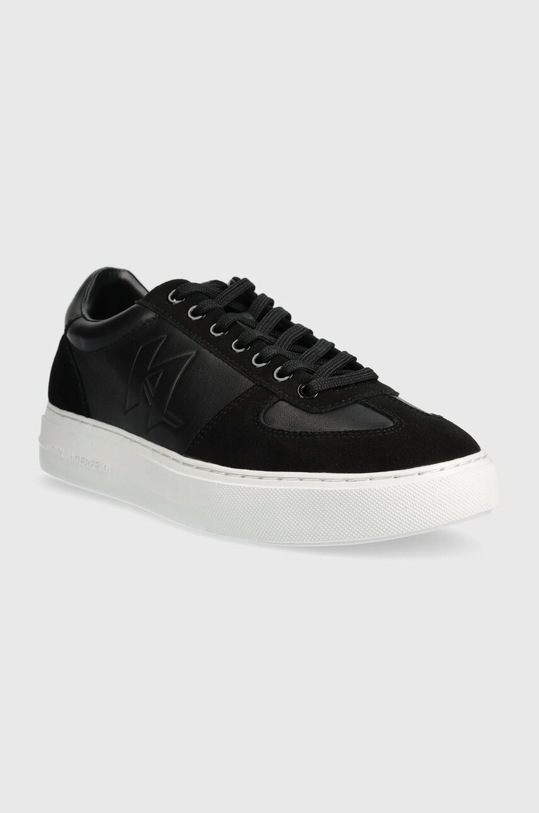 Kožené tenisky Karl Lagerfeld T/KAP KL51424.000 černá SS24