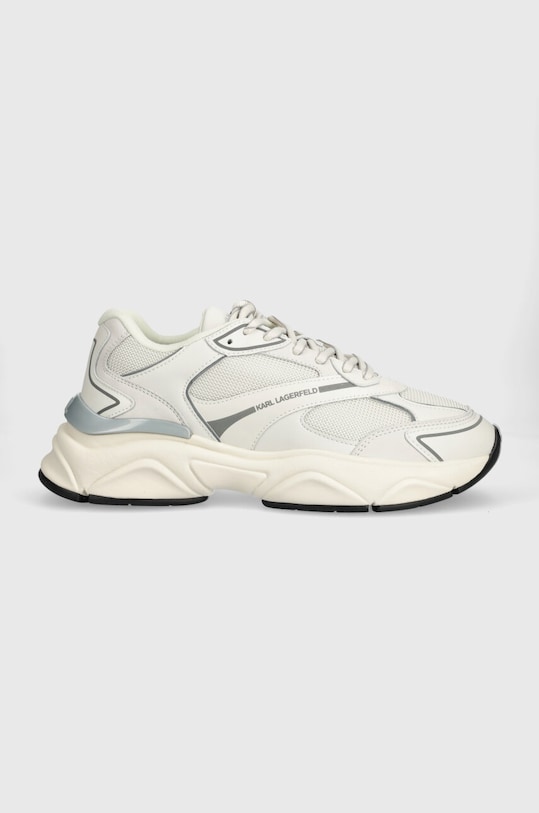Karl Lagerfeld sneakersy KOMET tekstylny biały KL56524.411