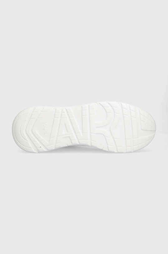 Kožené tenisky Karl Lagerfeld SERGER KL53620.41B biela