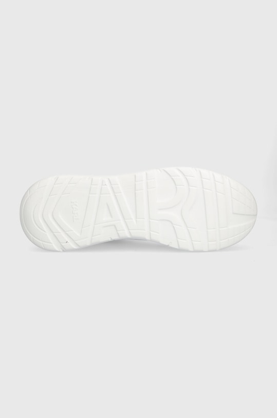 Kožené tenisky Karl Lagerfeld SERGER KL53620.41B biela