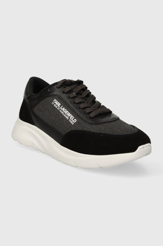 Karl Lagerfeld sneakersy SERGER KL53619.700 czarny SS24