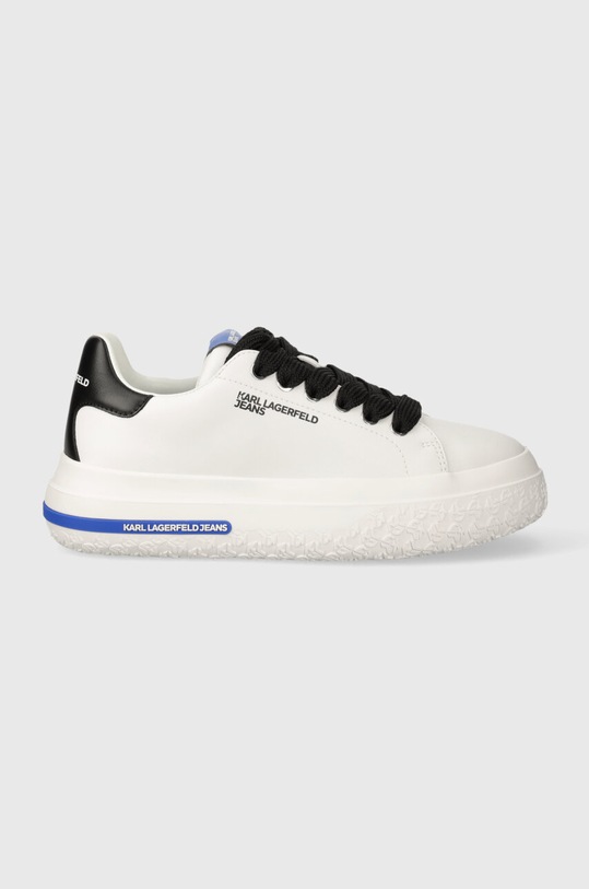 Karl Lagerfeld Jeans sneakers din piele KLJ KUP KLJ54820.011 alb SS24