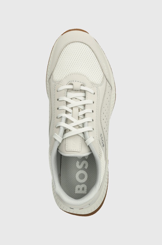 BOSS sneakersy skórzane TTNM EVO szary 50517313.102