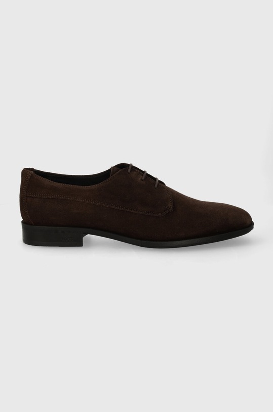 BOSS pantofi de piele intoarsa Colby elegant maro 50516599.201