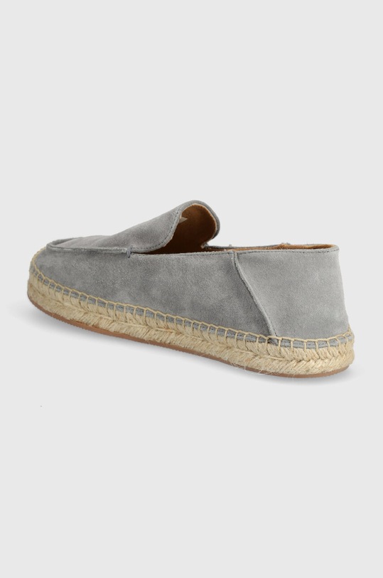 Obuwie BOSS espadryle zamszowe Madeira 50516853.035 szary