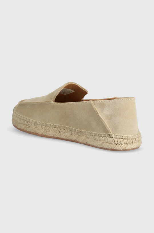 Obuwie BOSS espadryle zamszowe Madeira 50516853.255 beżowy
