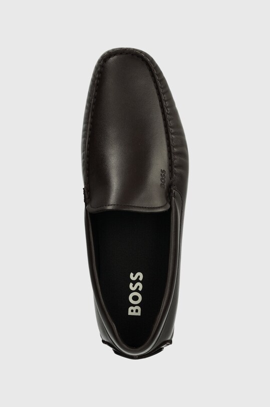 BOSS bőr mokaszin Noel barna 50517134.201