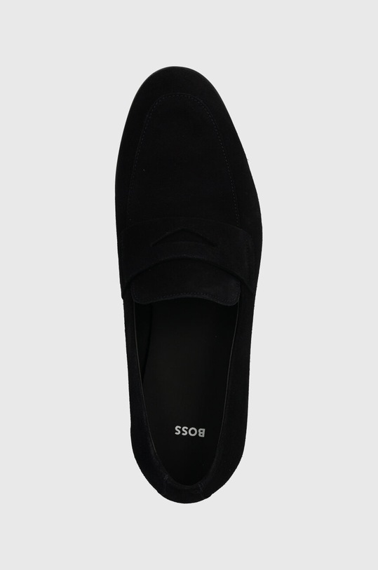 BOSS mocassini in camoscio Gavrie blu navy 50517281.401
