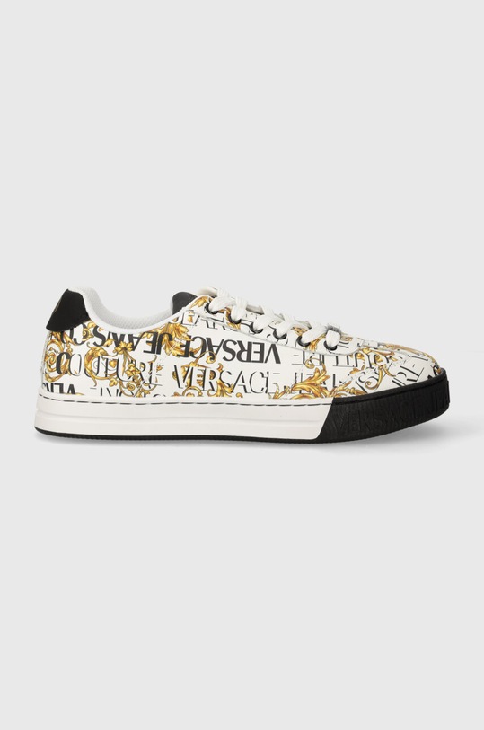 Versace Jeans Couture sneakersy skórzane Court 88 76YA3SK6.ZPA60.G03 biały SS24