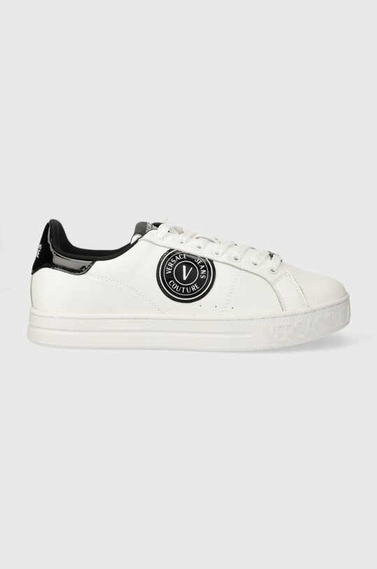 Versace Jeans Couture sneakersy skórzane Court 88 syntetyczny biały 76YA3SK1.ZPA59.L02