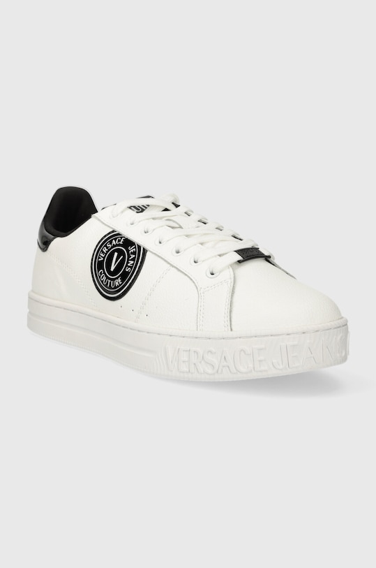 Versace Jeans Couture sneakersy skórzane Court 88 76YA3SK1.ZPA59.L02 biały SS24