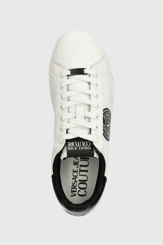 Versace Jeans Couture sneakersy skórzane Court 88 biały 76YA3SK1.ZPA59.L02