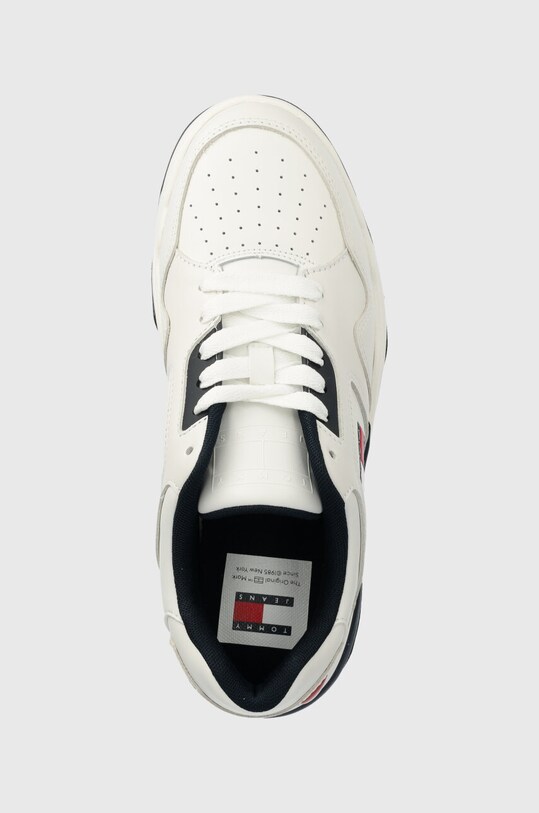 Кросівки Tommy Jeans TJM LOGO EXECUTION BASKET білий EM0EM01379