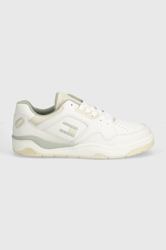Tommy Jeans sneakersy TJM LOGO EXECUTION BASKET EM0EM01379 biały SS24