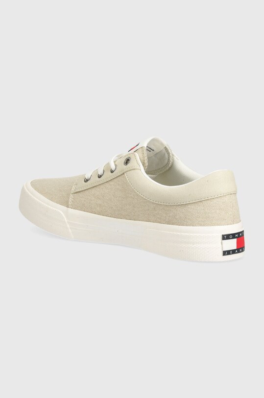 Încălțăminte Tommy Jeans tenisi TJM VULC. SKATE DERBY MIX EM0EM01367 bej