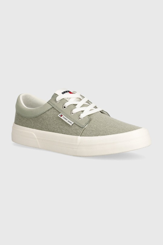 Tommy Jeans tenisówki TJM VULC. SKATE DERBY MIX szary EM0EM01367