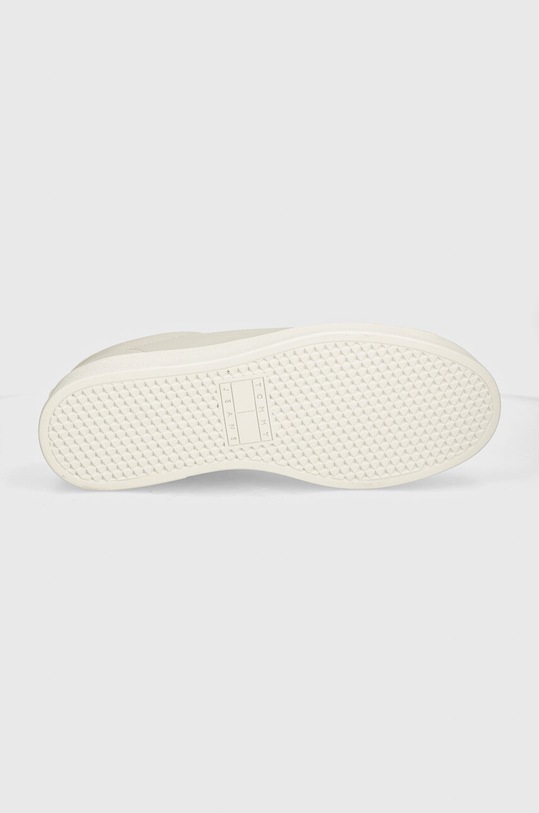 Шкіряні кросівки Tommy Jeans TJM LEATHER LOW CUPSOLE EM0EM01374 сірий