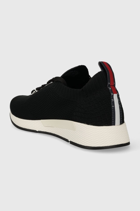 Boty Sneakers boty Tommy Jeans TJM ELEVATED RUNNER KNITTED EM0EM01382 černá